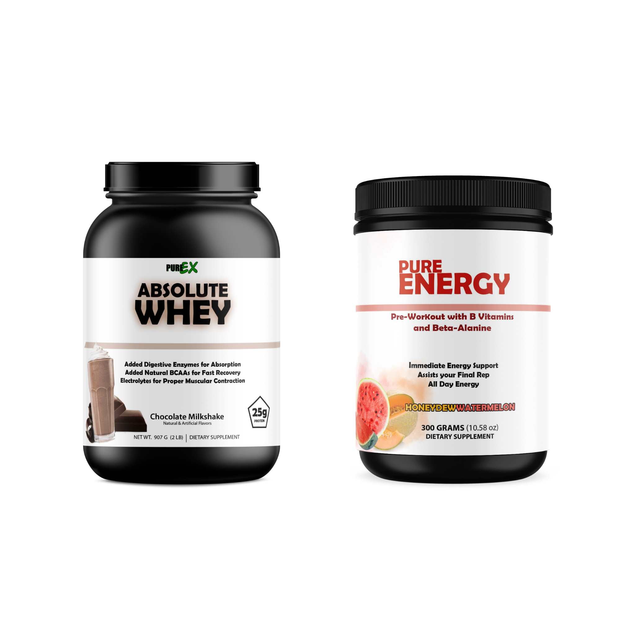 Ultimate Fitness Boost: Protein + Pre - Workout Bundle - 20% Off - KME means the very best