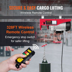 Load image into Gallery viewer, VEVOR 2200 lbs Wireless Attic Lift, 1600W 110V Electric Hoist with Wireless Remote Control, 40ft Single Cable Lifting Height &amp; Pure Copper Motor, for Garage Warehouse Factory - KME means the very best
