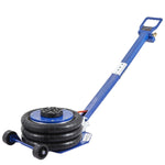 Load image into Gallery viewer, VEVOR 3 Ton Air Jack - 17.7&quot; Lift, Triple Bag, Fast Pneumatic Jack with Steel Pipes &amp; Adjustable Handles (Blue) - KME means the very best
