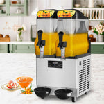 Load image into Gallery viewer, VEVOR Commercial Slushy Machine, 24L/6.4Gal Two Bowls, 100 Cup Margarita Smoothie Frozen Drink Maker, 640W Stainless Steel Margarita Machine, Slushie Machine for Party Cafe Restaurants Bars Home - KME means the very best
