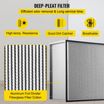 Load image into Gallery viewer, VEVOR HEPA Replacement Filter, 24&#39;&#39;x24&#39;&#39;x11.5&#39;&#39; AC Filter, True HEPA Pleated Air Filter, Air Filter Replacement with Galvanized Frame, 99.97% Standard Filter Compatible for HEPA Filter Novair 2000 - KME means the very best
