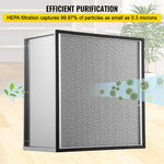 Load image into Gallery viewer, VEVOR HEPA Replacement Filter, 24&#39;&#39;x24&#39;&#39;x11.5&#39;&#39; AC Filter, True HEPA Pleated Air Filter, Air Filter Replacement with Galvanized Frame, 99.97% Standard Filter Compatible for HEPA Filter Novair 2000 - KME means the very best
