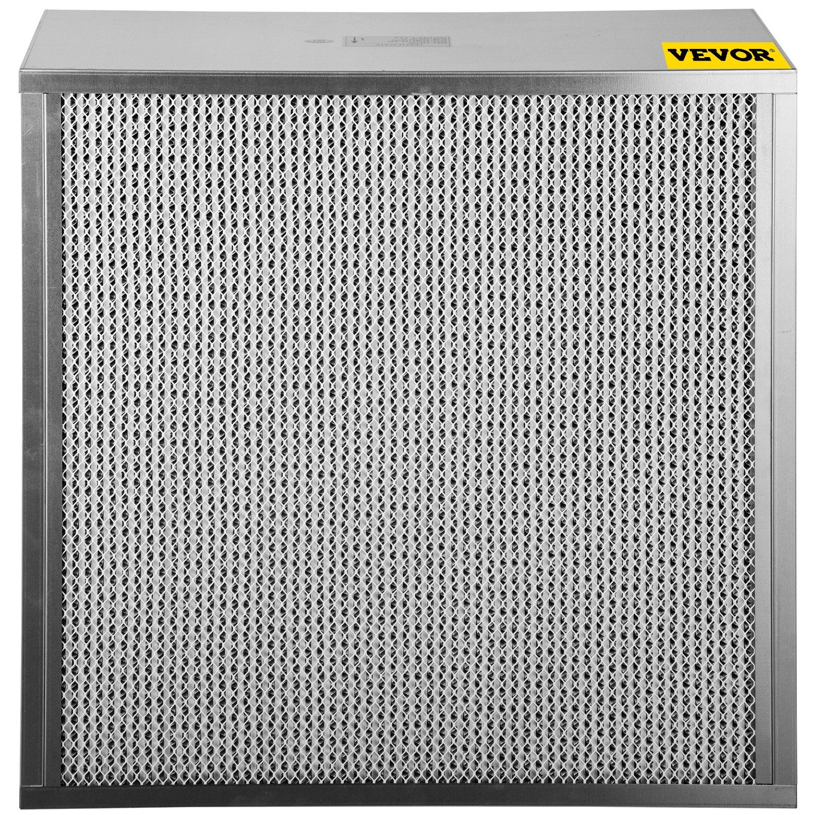 VEVOR HEPA Replacement Filter, 24''x24''x11.5'' AC Filter, True HEPA Pleated Air Filter, Air Filter Replacement with Galvanized Frame, 99.97% Standard Filter Compatible for HEPA Filter Novair 2000 - KME means the very best