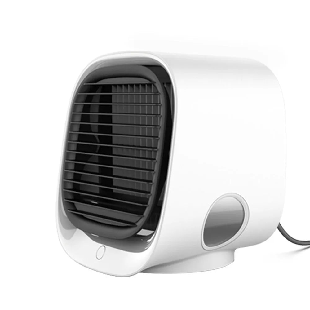 Vibe Geeks USB Mini Air Conditioner Air Cooling Fan for Home and Office - KME means the very best