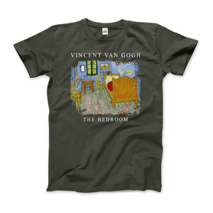 Vincent Van Gogh - The Bedroom, 1889 Artwork T - Shirt - KME means the very best