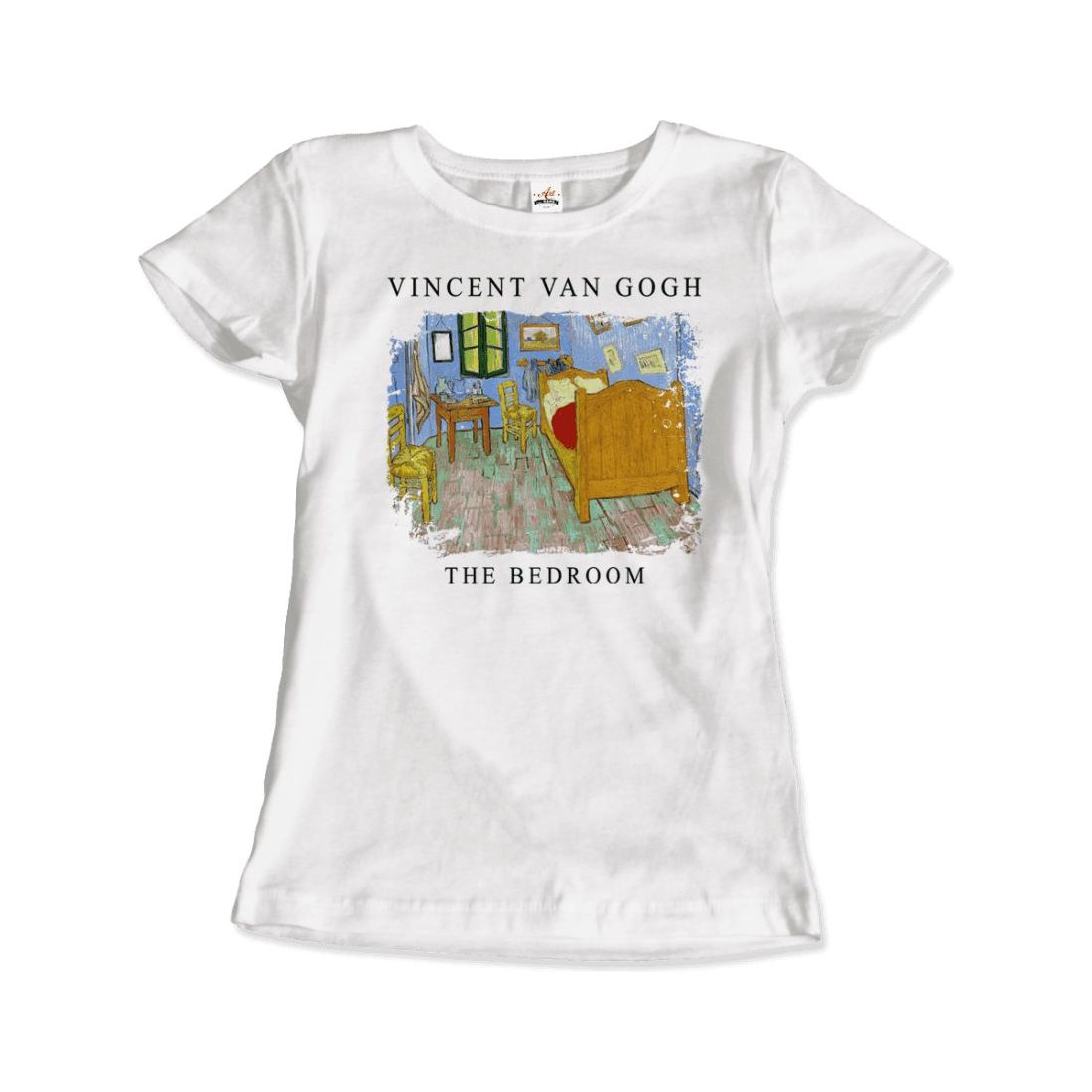 Vincent Van Gogh - The Bedroom, 1889 Artwork T - Shirt - KME means the very best