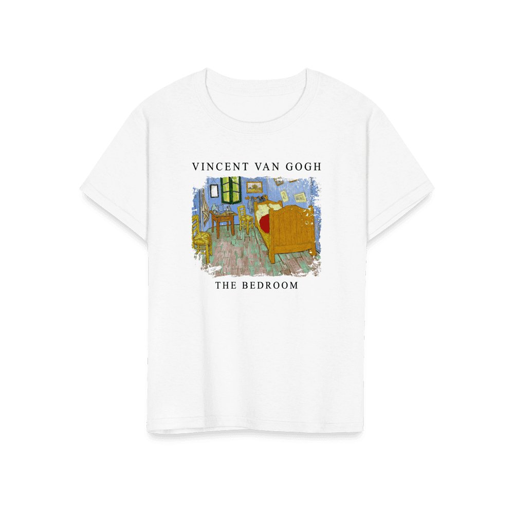 Vincent Van Gogh - The Bedroom, 1889 Artwork T - Shirt - KME means the very best