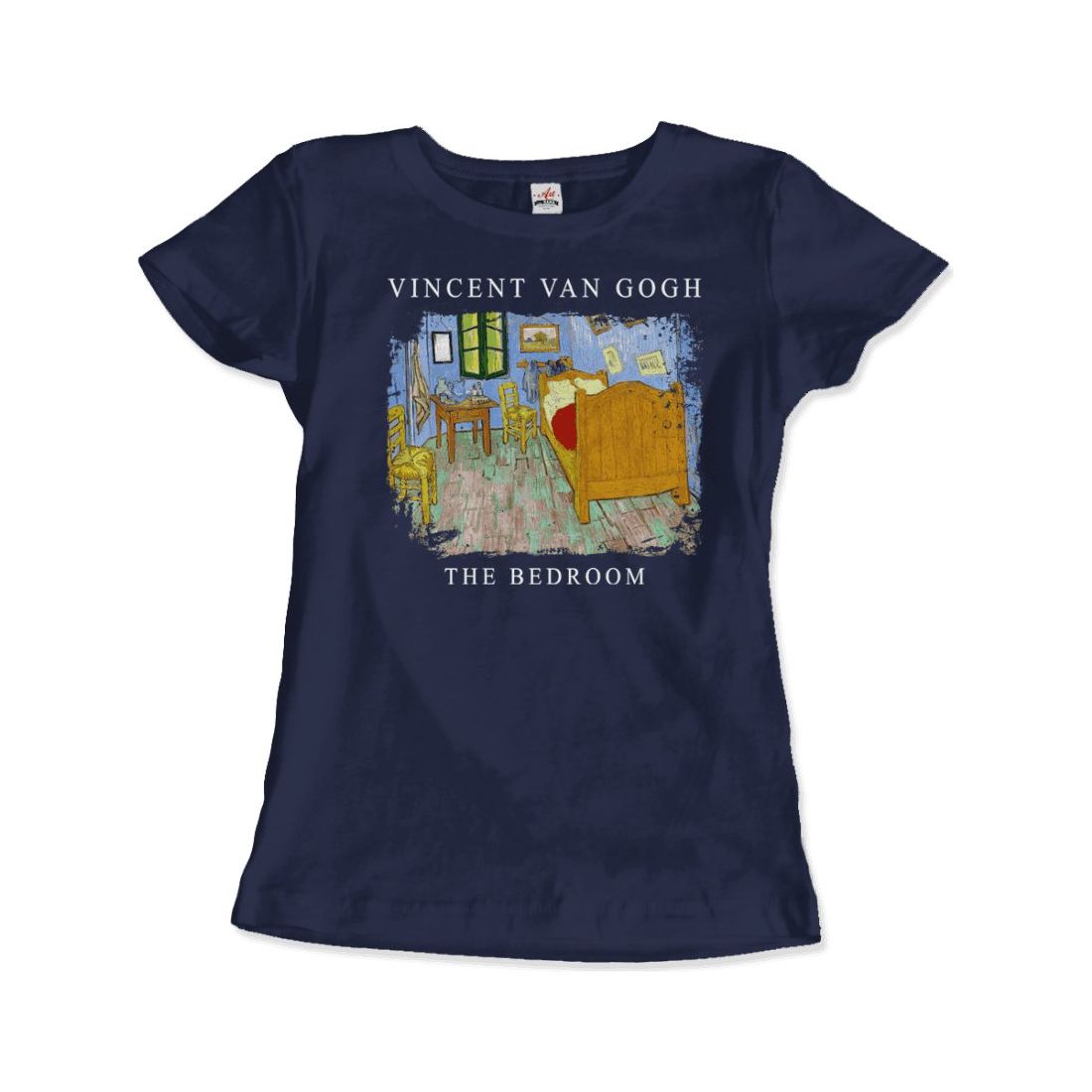 Vincent Van Gogh - The Bedroom, 1889 Artwork T - Shirt - KME means the very best