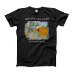 Load image into Gallery viewer, Vincent Van Gogh - The Bedroom, 1889 Artwork T - Shirt - KME means the very best
