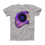 Load image into Gallery viewer, Vinyl Record Made of Paint Scattered in Purple Tones T - Shirt - KME means the very best
