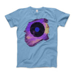 Load image into Gallery viewer, Vinyl Record Made of Paint Scattered in Purple Tones T - Shirt - KME means the very best
