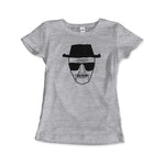 Load image into Gallery viewer, Walter White With Porkpie Hat and Sunglasses Sketch T - Shirt - KME means the very best
