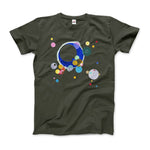 Load image into Gallery viewer, Wassily Kandinsky Several Circles, 1926 Artwork T - Shirt - KME means the very best
