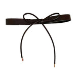 Load image into Gallery viewer, Wear-resistant Women Belt Adjustable Faux Leather Lace-up Women&#39;s Waist Belt for Sweater Dress Coat Narrow for Decoration - KME means the very best
