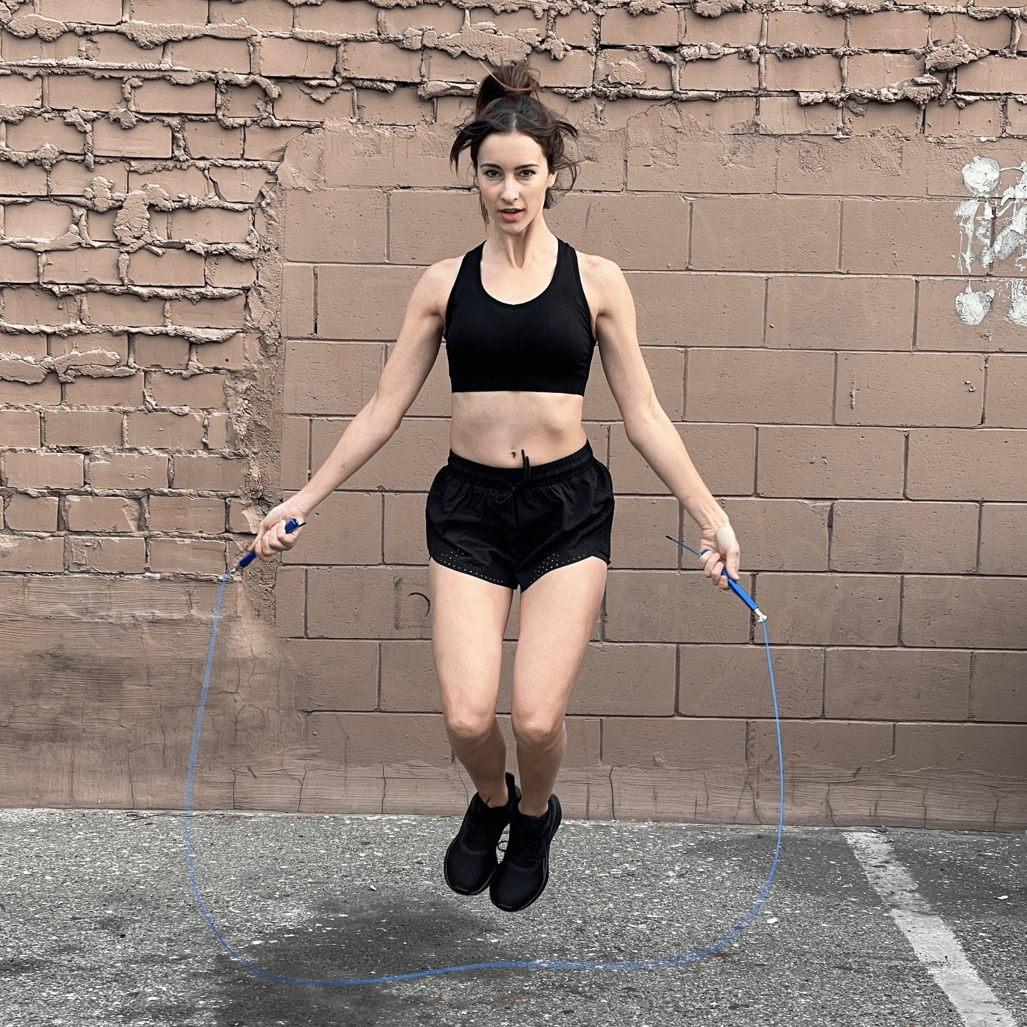 Weighted Jump Rope with Adjustable Steel Wire Cable - KME means the very best