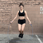 Load image into Gallery viewer, Weighted Jump Rope with Adjustable Steel Wire Cable - KME means the very best
