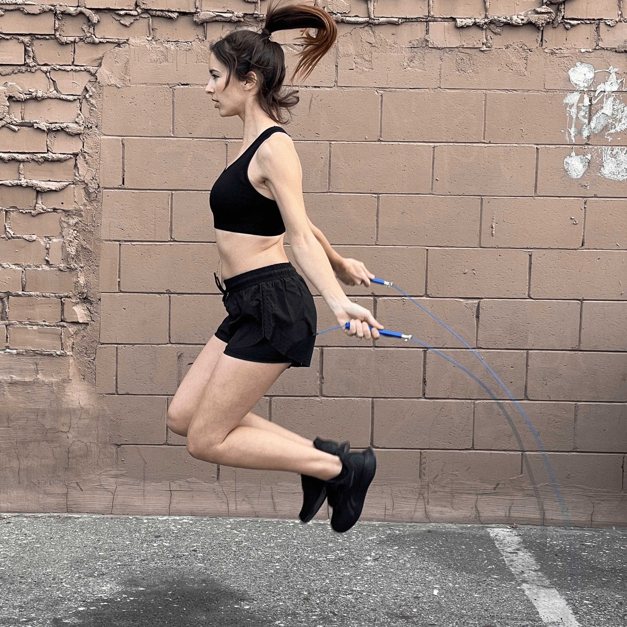 Weighted Jump Rope with Adjustable Steel Wire Cable - KME means the very best