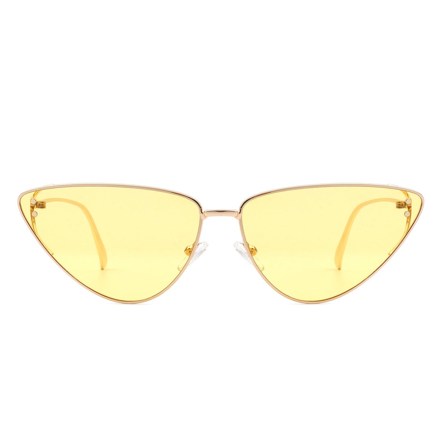 Windflow - Retro Tinted Flat Lens Fashion Cat Eye Sunglasses - KME means the very best