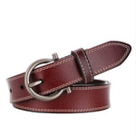 Load image into Gallery viewer, Women Rock &amp; Roll Casual Denim Leather Belt - KME means the very best
