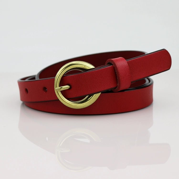 Women Rock & Roll Casual Denim Leather Belt - KME means the very best