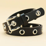 Load image into Gallery viewer, Women Rock &amp; Roll Casual Denim Leather Belt - KME means the very best
