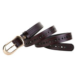 Load image into Gallery viewer, Women Rock &amp; Roll Casual Denim Leather Belt - KME means the very best
