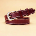 Load image into Gallery viewer, Women Rock &amp; Roll Casual Denim Leather Belt - KME means the very best
