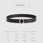 Load image into Gallery viewer, Women&#39;s Easiest for Match Vachette Clasp Thin Looking Fashion K-style Belt - KME means the very best
