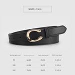 Load image into Gallery viewer, Women&#39;s Easiest for Match Vachette Clasp Thin Looking Fashion K-style Belt - KME means the very best
