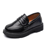 Load image into Gallery viewer, AINYFU - Boys Girls Leather Shoes Kids Wedding Show School Dress Flats Shoes Light Classic Children Performance Penny Loafers - KME means the very best
