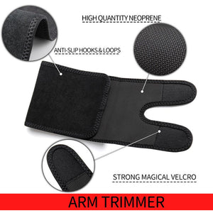 Arm Trimmer Sauna Sweat Band for Women Sauna Effect Arm Slimmer Anti Cellulite Arm Shapers Weight Loss Workout Body Shaper - KME means the very best