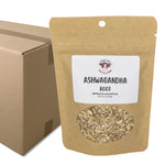 Load image into Gallery viewer, Ashwagandha Root, Pieces of Root, Dried Herbs, Food Grade Herbs, Herbs and Spices, Loose Leaf Herbs - KME means the very best
