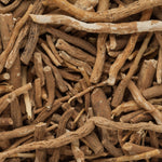 Load image into Gallery viewer, Ashwagandha Root, Pieces of Root, Dried Herbs, Food Grade Herbs, Herbs and Spices, Loose Leaf Herbs - KME means the very best
