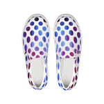 Load image into Gallery viewer, Athletic Sneakers, Low Cut Polka Dot Canvas Slip-On Sports Shoes - KME means the very best
