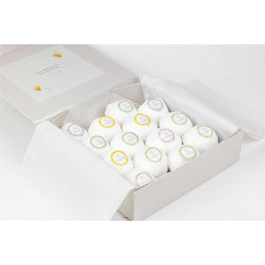 Bath Bombs Gift Box, Set of 14 Big 100% Natural Relaxing Bath Bombs - KME means the very best