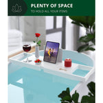 Load image into Gallery viewer, Bath Caddy Portable White Color - KME means the very best
