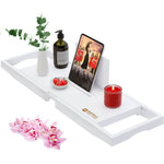 Load image into Gallery viewer, Bath Caddy Portable White Color - KME means the very best
