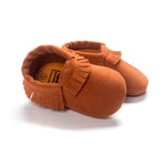 Load image into Gallery viewer, Baywell - PU Suede Leather Newborn Baby Moccasins Shoes Soft Soled Non-slip Crib First Walker - KME means the very best
