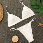 Load image into Gallery viewer, Bikini Women Swimwear Solid Brazilian Beach Wear - RUUHEE - KME means the very best
