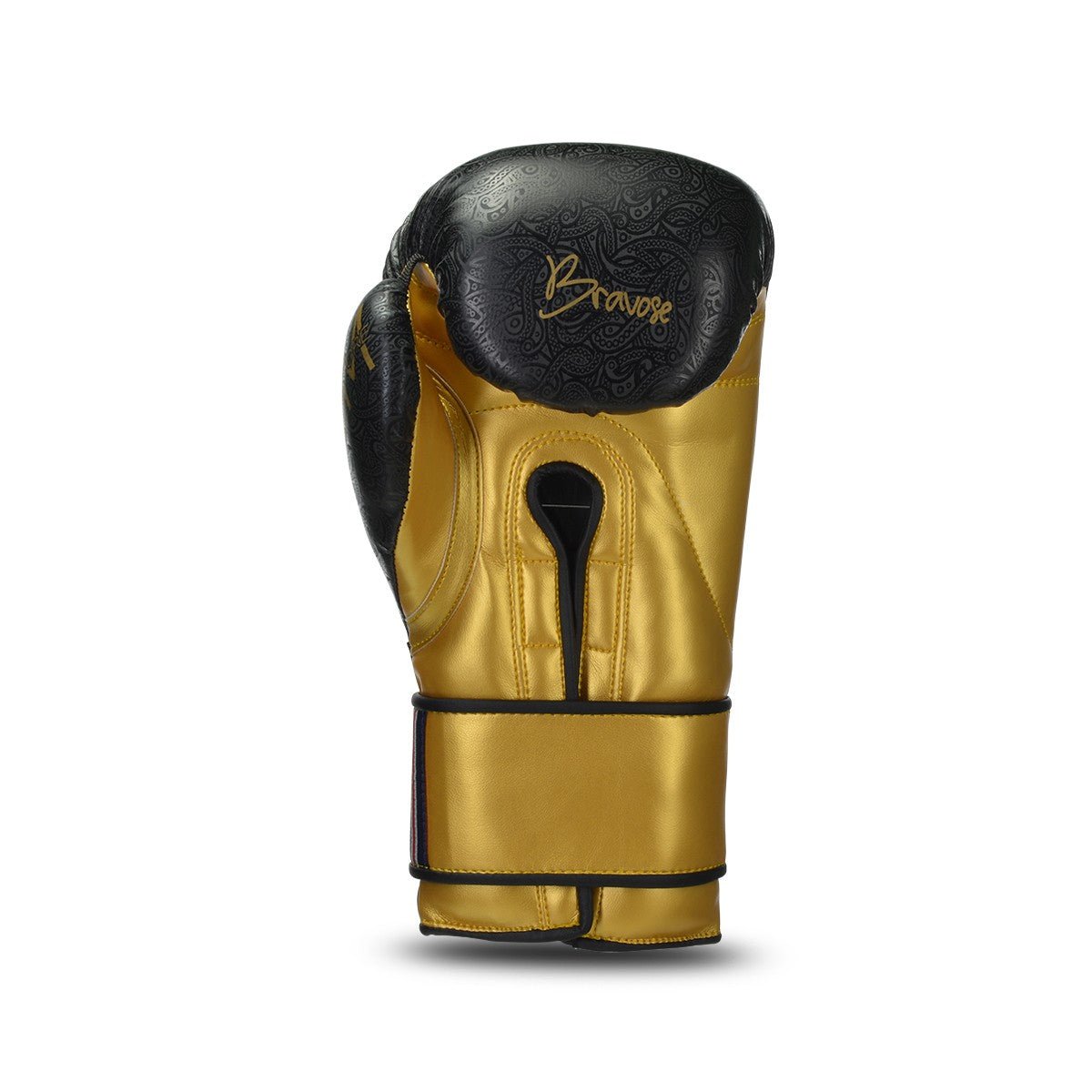 Boxing Gloves Nemesis Black and Gold Professional Mitts - KME means the very best