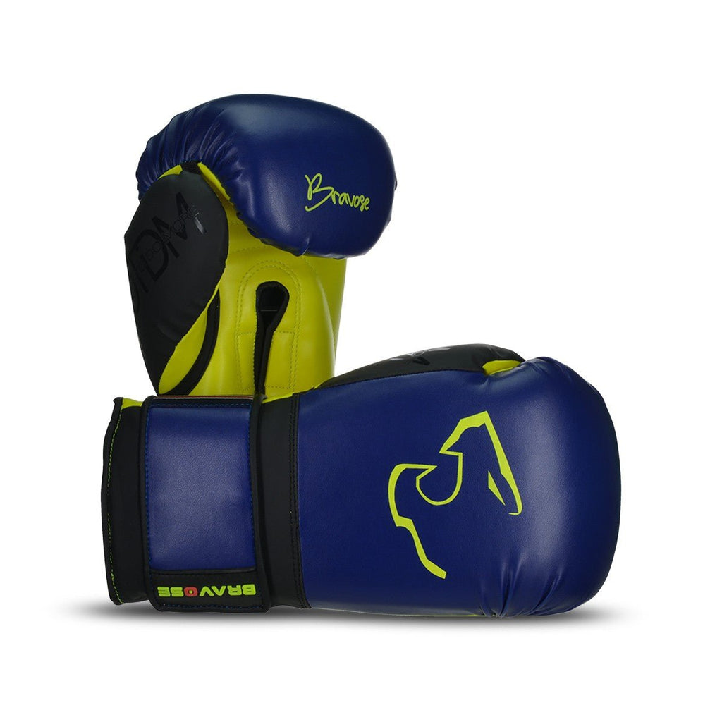 Boxing Gloves Nemesis Blue Professional Mitts - KME means the very best