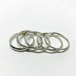 Load image into Gallery viewer, Bridal Stacking Ring Set - KME means the very best
