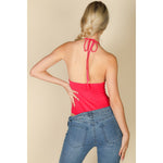 Load image into Gallery viewer, Captivating Allure: Back Tie Chic in Capella&#39;s Bustier Bodysuit - KME means the very best
