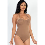 Load image into Gallery viewer, Captivating Allure: Back Tie Chic in Capella&#39;s Bustier Bodysuit - KME means the very best
