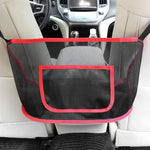 Load image into Gallery viewer, Car Net Pocket Handbag Holder Car Purse Holder Between Seats Mesh Car Backseat Organizer Purse Phone Car Storage Netting Pouch - KME means the very best
