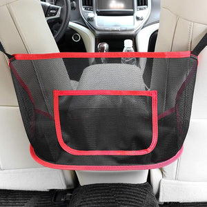 Car Net Pocket Handbag Holder Car Purse Holder Between Seats Mesh Car Backseat Organizer Purse Phone Car Storage Netting Pouch - KME means the very best
