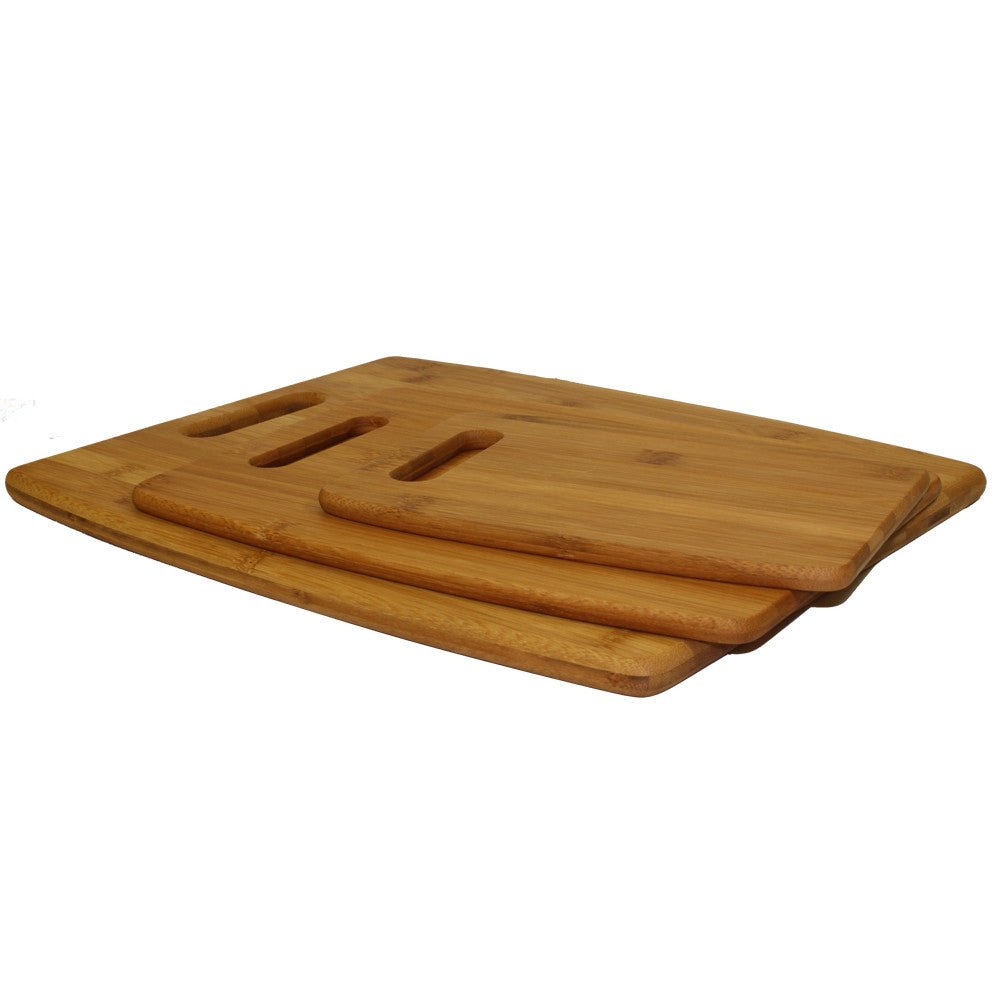 Cutting Board Set Oceanstar 3-Piece Bamboo Cutting Board Set CB1156 - KME means the very best