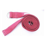 Load image into Gallery viewer, D-ring Handwoven cotton yoga Strap - 6&#39; - KME means the very best
