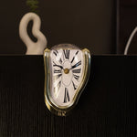 Load image into Gallery viewer, Dali Melting Clock for Decorative Home Office Shelf Desk Table Funny Creative Gift - KME means the very best
