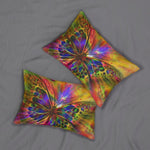 Load image into Gallery viewer, Decorative Throw Pillow - Double Sided Sofa Pillow / Purple Butterfly - KME means the very best
